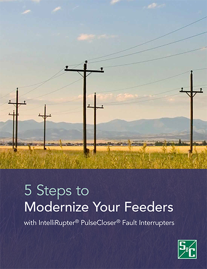 5 Steps to Modernize Your Feeders with IntelliRupter<sup>&reg;</sup> PulseCloser<sup>&reg;</sup> Fault Interrupters